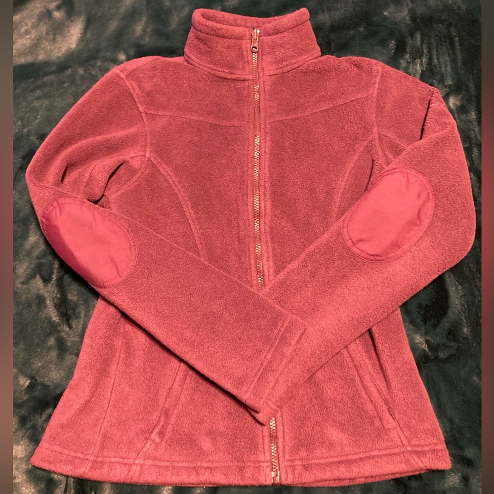 Columbia Sportswear Fleece Interchange Zip Jacket Elbow Patch Outerwear Gorpcore